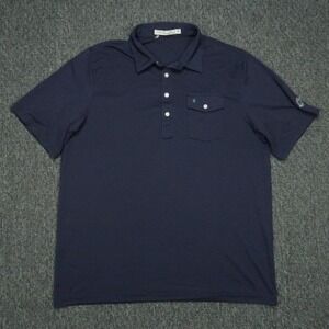 Dallas Mavericks Shirt Mens Extra Large Blue Criquet Players Performance Polo